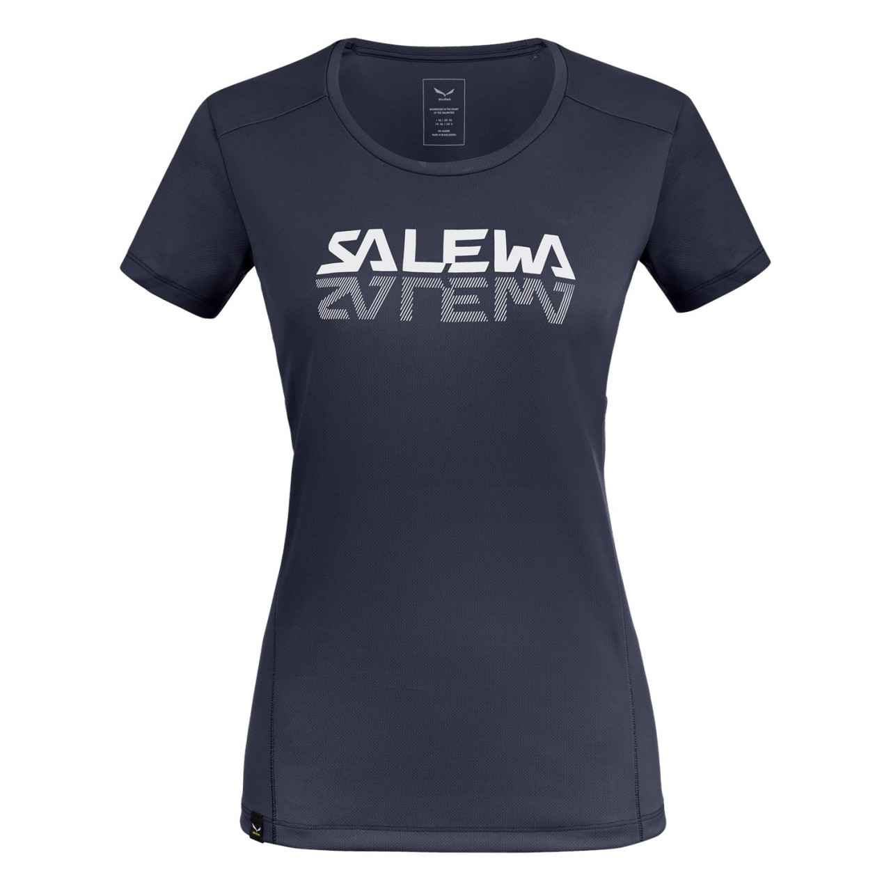 Camisetas Mujer Chile - Salewa Sporty Graphic Dry - Azules/Azul Marino - OGHZ-72583